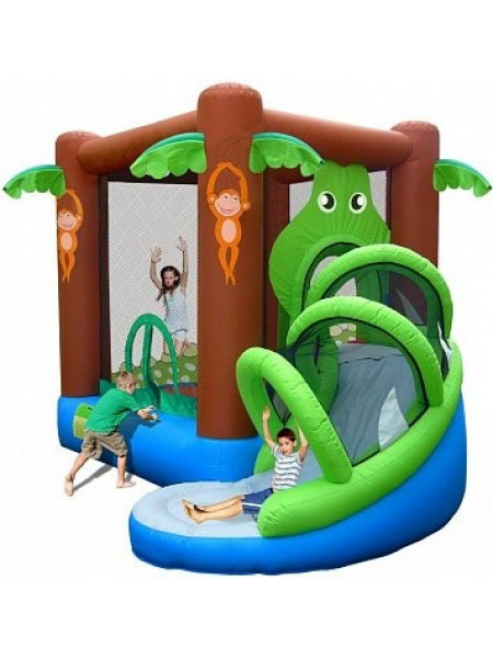 Надувний батут для дітей Веселі джунглі